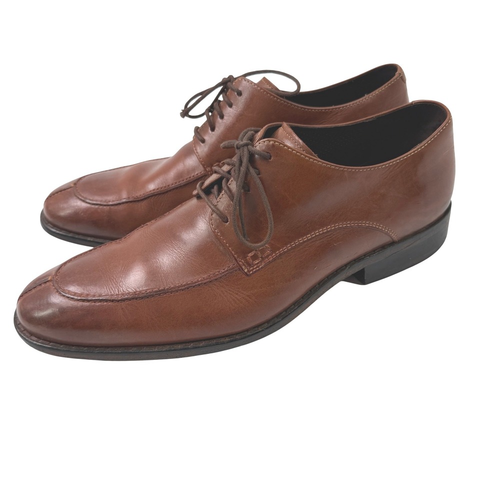 Cole Haan Derby Oxford Shoe Men 10 M Leather Lace Up Minimalist Office Academia